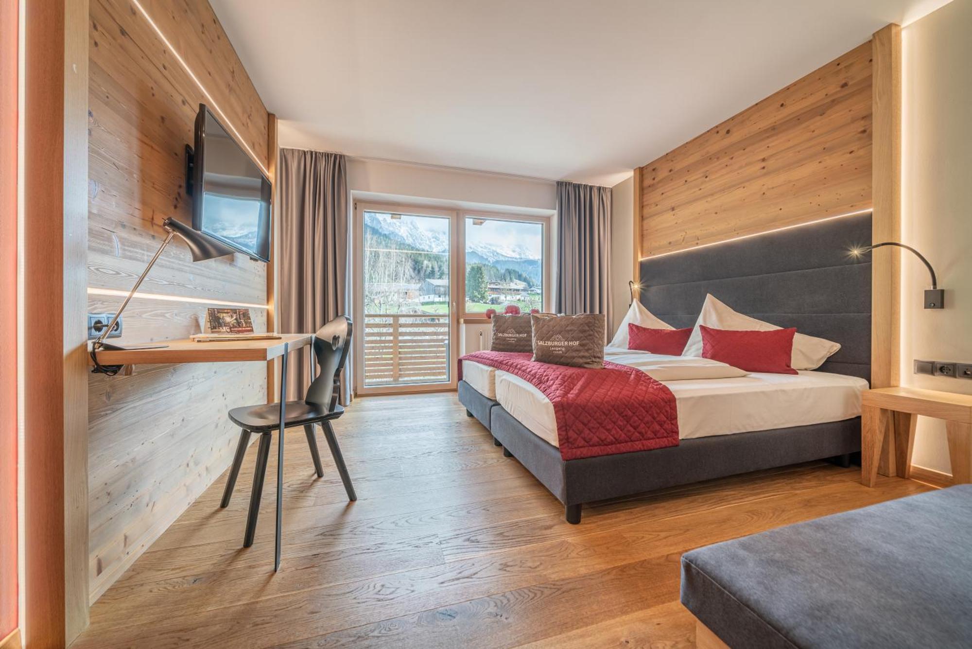 Hotel Salzburger Hof Leogang Exterior foto